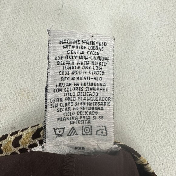 George Ladies Abstract Sandy Print Skirt Size 16 Polyester Made In Bangladesh - Picture 4 of 4